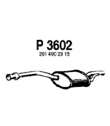 FENNO STEEL - P3602 - Глушитель сред.часть MB W201 2.0 84-91